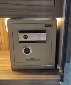 Két sắt  Bofa BF-V-45BJ mini vân tay điện tử kết nối điện thoại
