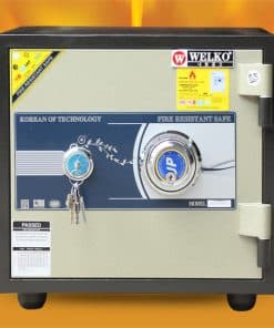 Két sắt mini welko KCC41, két sắt khóa cơ đổi mã (Mã: KCC-DMW-41)