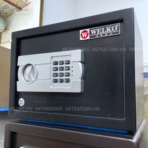 Két sắt Welko HS25AC mini khóa điện tử