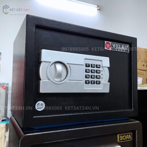 Két sắt Welko HS25AC mini khóa điện tử