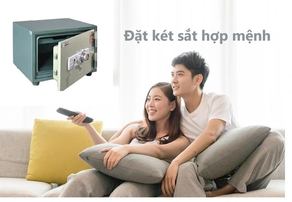 đặt két sắt theo tuổi vợ hay chồng