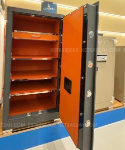 Két sắt Liberty LB1200S vân tay kết nối điện thoại