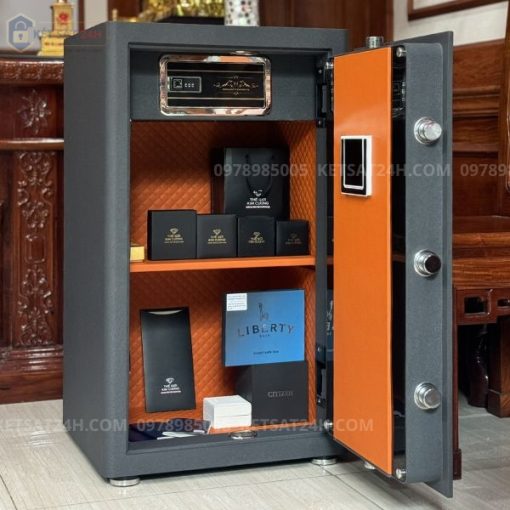 Két sắt Liberty LB78S vân tay điện tử kết nối điện thoại