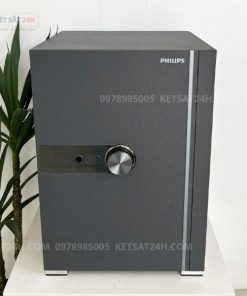 Két sắt Philips SBX202-6C0 vân tay điện tử nhập khẩu