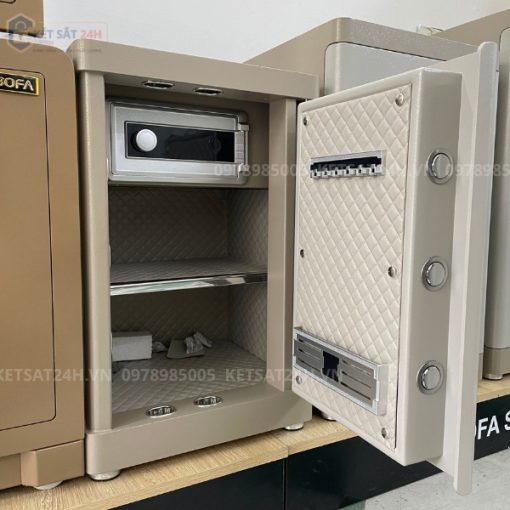 Két sắt Bofa ZB-60FX vân tay điện tử kết nối điện thoại