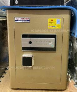 Két sắt cao cấp Việt Tiệp KV58PR vân tay mã số kết nối điện thoại