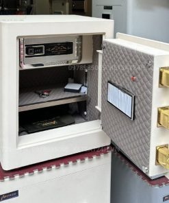 Két sắt Bokee BK45A mini vân tay điện tử kết nối điện thoại