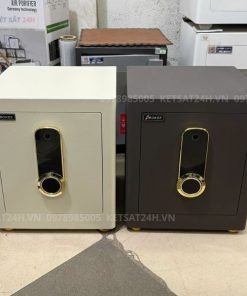 Két sắt Bokee BK45A mini vân tay điện tử kết nối điện thoại