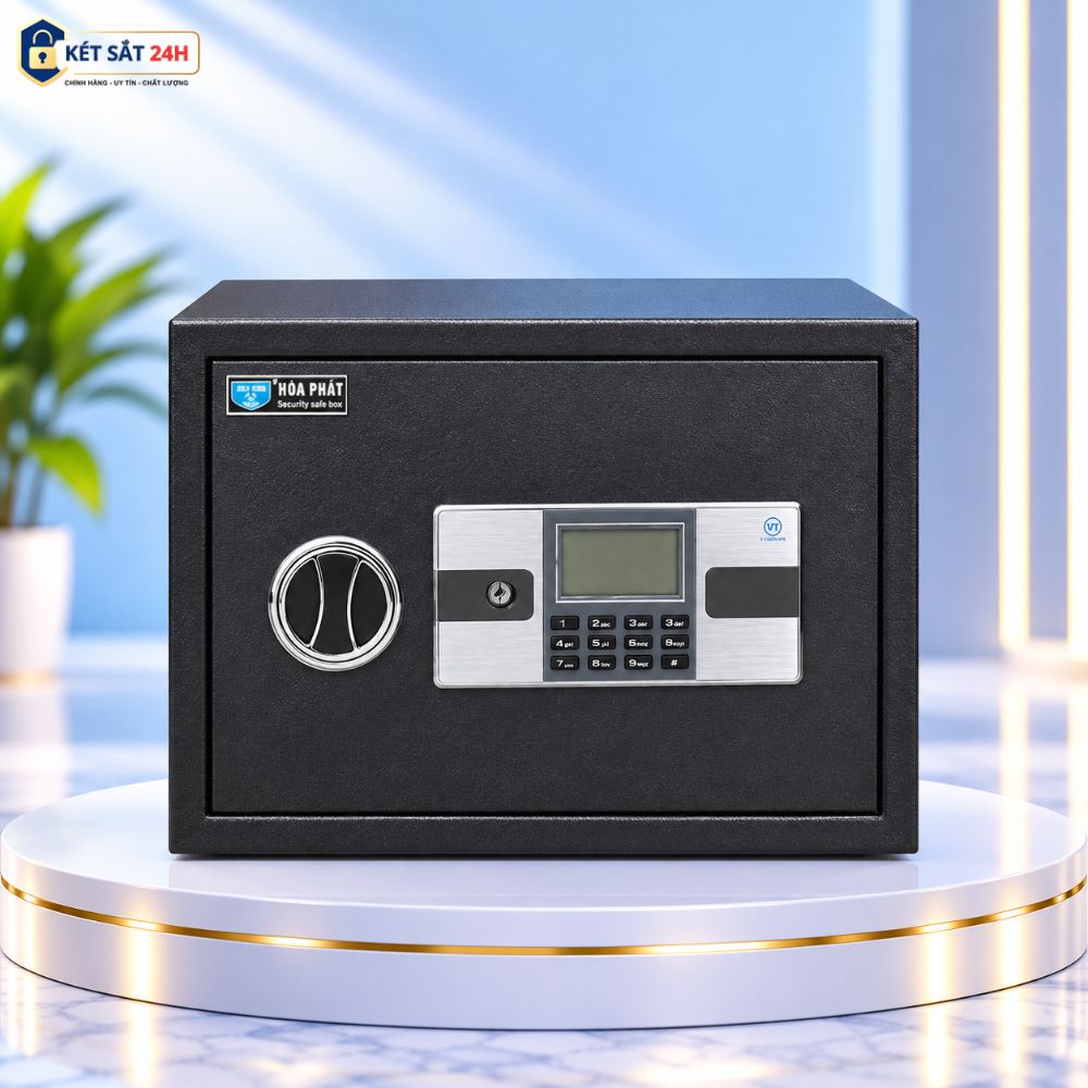 ket-sat-hoa-phat-kks03-mini-khoa-dien-tu-mau-den Két sắt Hòa Phát KKS03 mini khóa điện tử