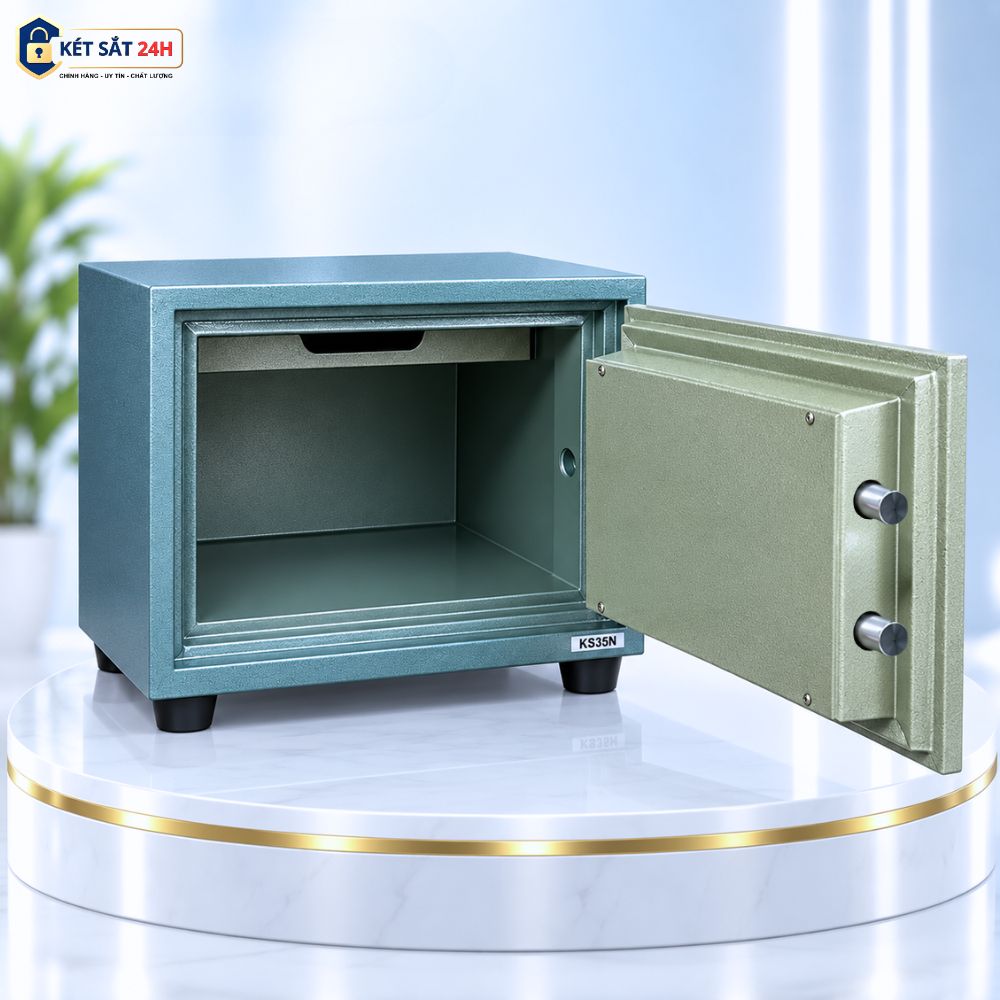 ket-sat-hoa-phat-ks35ndt-khoa-dien-tu-noi-that-ben-trong Két sắt Hòa Phát KS35N-DT khóa điện tử