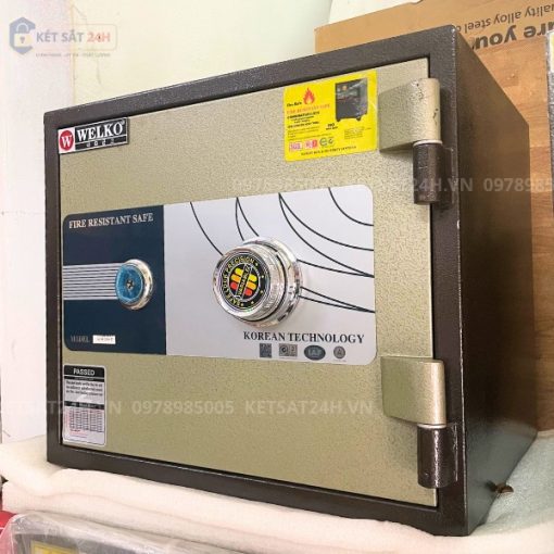 Két sắt Welko KCC41 mini khóa cơ
