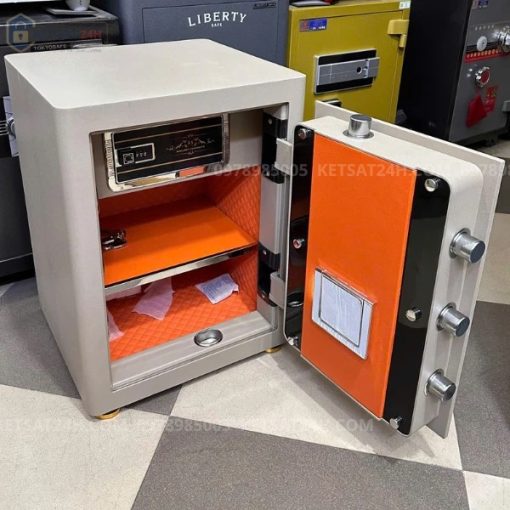Két sắt Liberty LB58S vân tay kết nối điện thoại