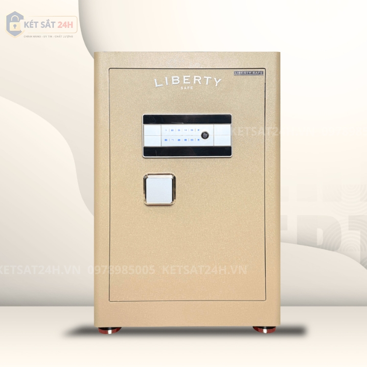 ket-sat-liberty-lb68s-1 Két sắt Liberty LB68S vân tay điện tử kết nối điện thoại