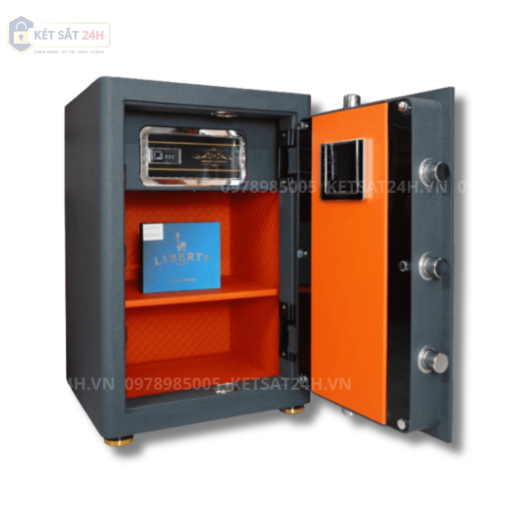 ket-sat-liberty-lb68s-4 Két sắt Liberty LB68S vân tay điện tử kết nối điện thoại