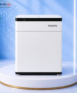 Két sắt Philips SBX301 mini vân tay điện tử sạc không dây