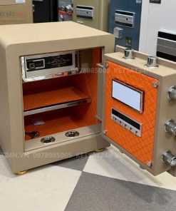 Két sắt BOKEE BK45B Pro mini vân tay điện tử kết nối điện thoại