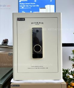 Két sắt BOKEE BK55A mini vân tay điện tử kết nối điện thoại