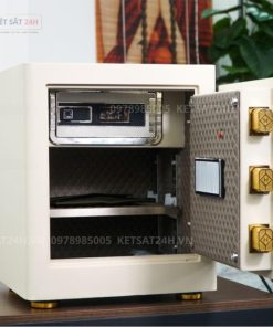 Két sắt Bokee BK45A mini vân tay điện tử kết nối điện thoại