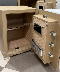 Két sắt Bokee BK50H mini vân tay điện tử kết nối điện thoại