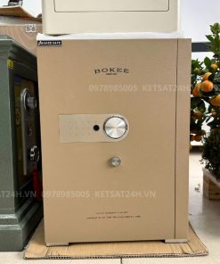 Két sắt Bokee BK60H mini vân tay điện tử kết nối điện thoại