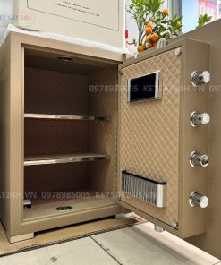 Két sắt Bokee BK60H mini vân tay điện tử kết nối điện thoại