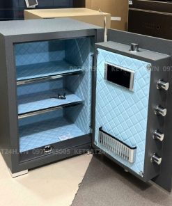 Két sắt Bokee BK60H mini vân tay điện tử kết nối điện thoại