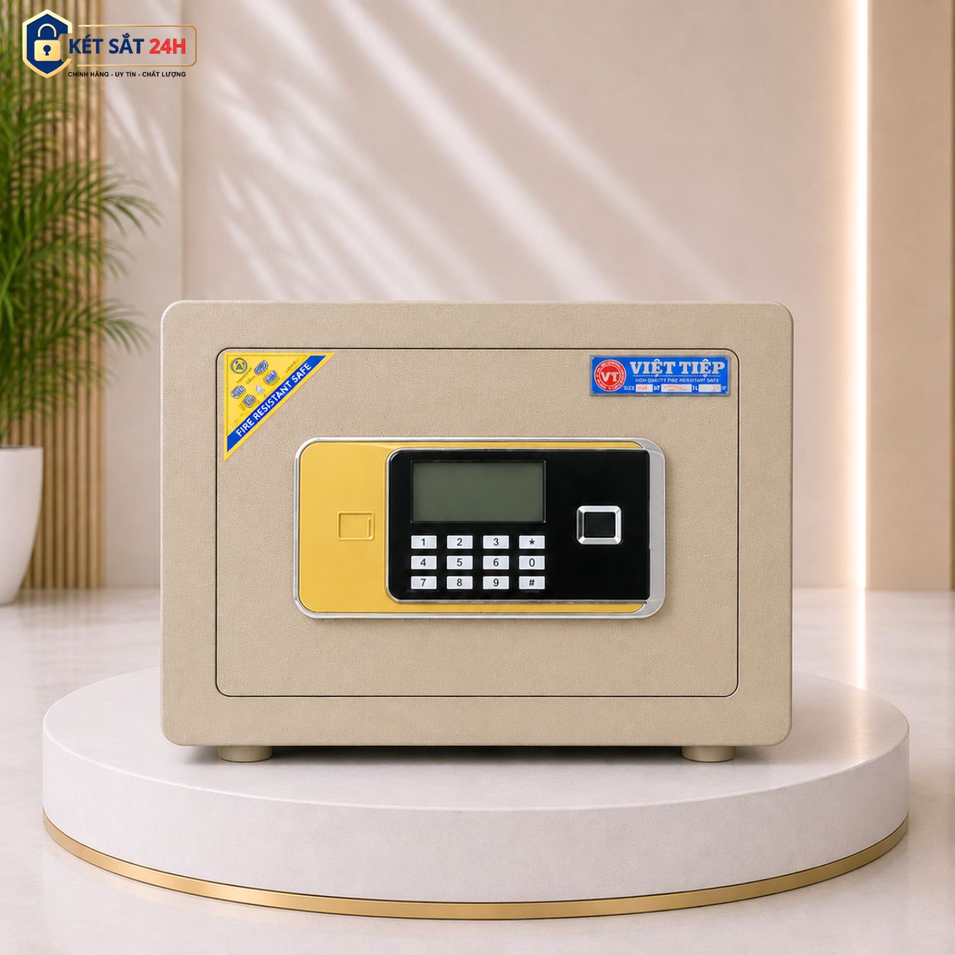 Két sắt cao cấp Việt Tiệp K25 mini khóa điện tử